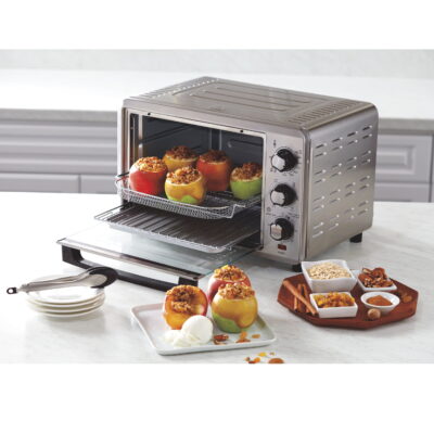 Hamilton Beach Sure-Crisp Air Fryer Toaster Oven, 6 Slice Capacity, Stainless Steel - Image 8