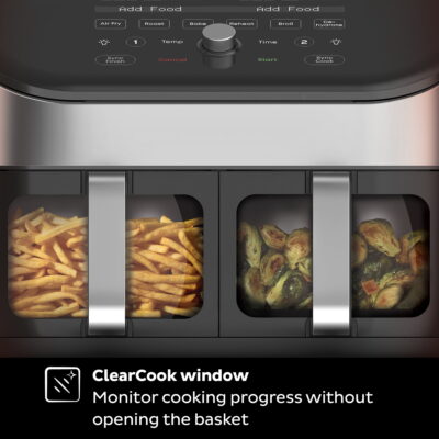 Instant Pot Vortex Plus XL 8 qt Air Fryer, Stainless Steel - EvenCrisp Technology - Image 4