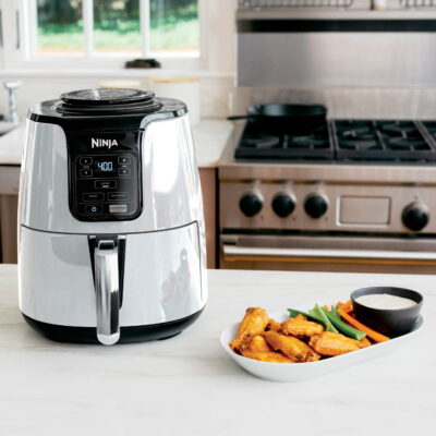 Ninja 4 Qt Air Fryer, White - Automatic Shutoff, Dishwasher Safe - Image 5