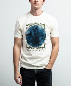 LORE OLYMPUS - CERBERUS GOOD BOY NATURAL UNISEX T-SHIRT