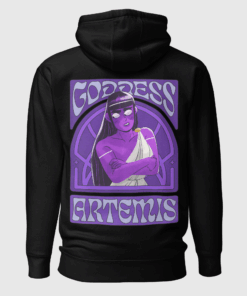 LORE OLYMPUS - GODDESS ARTEMIS UNISEX HOODIE