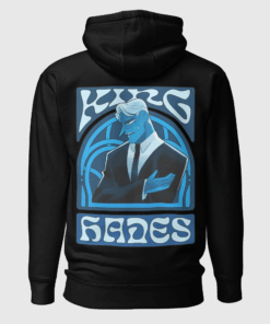 LORE OLYMPUS - KING HADES UNISEX HOODIE