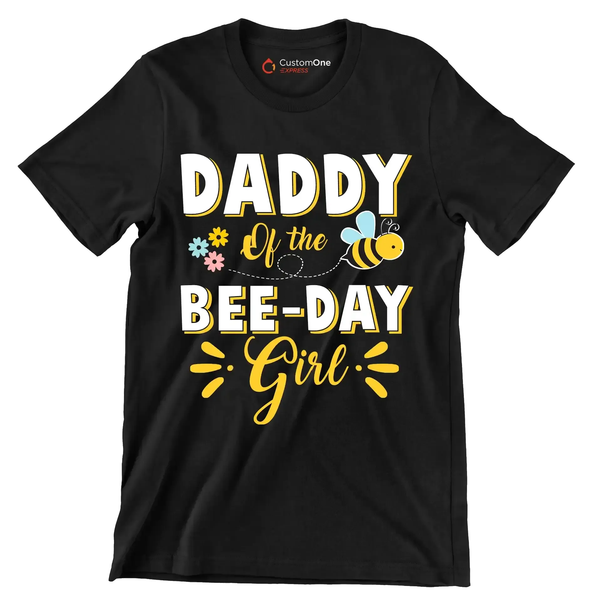 Daddy of the bee-day girl - T-Shirt