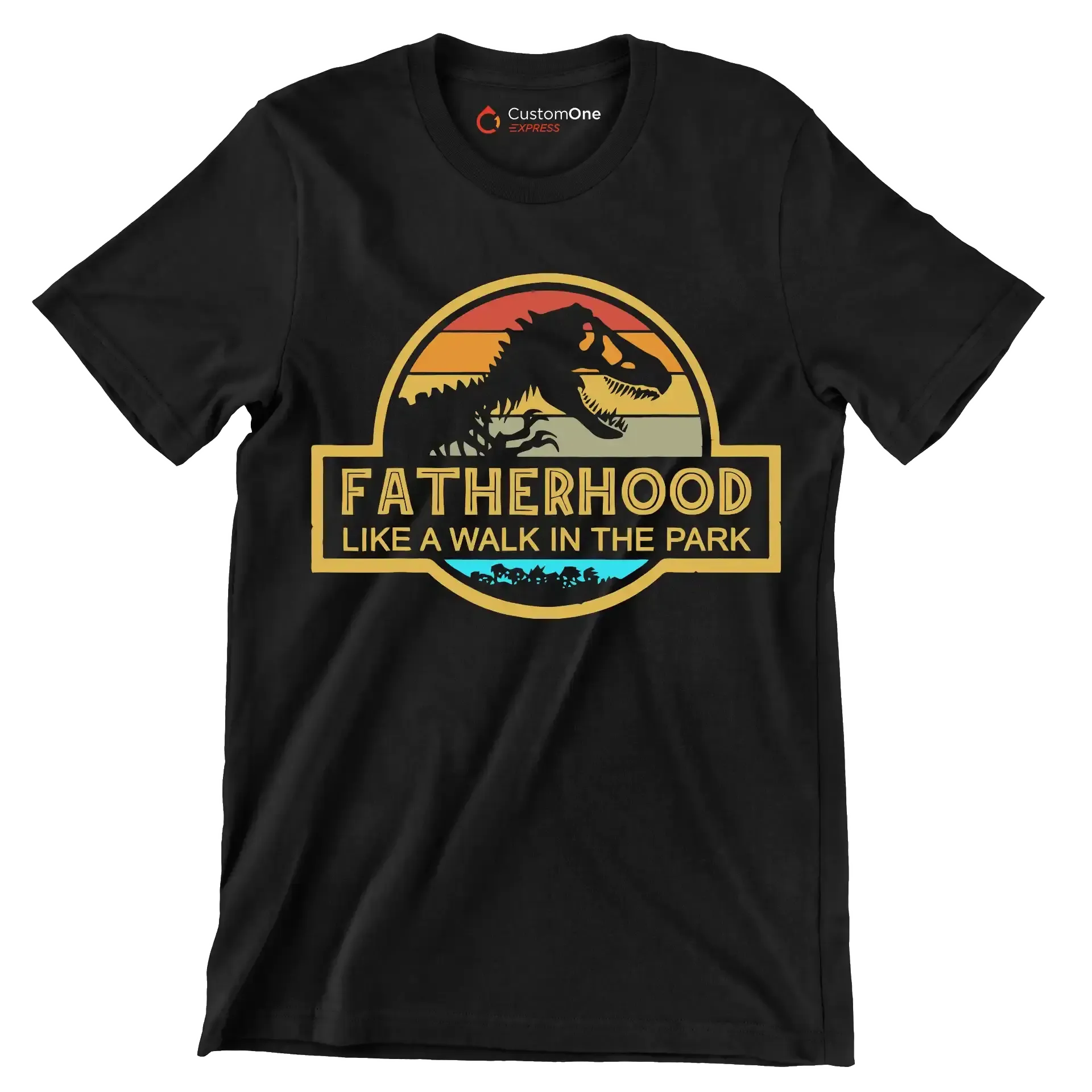 Fatherhood like a walk in the park - T-Shirt