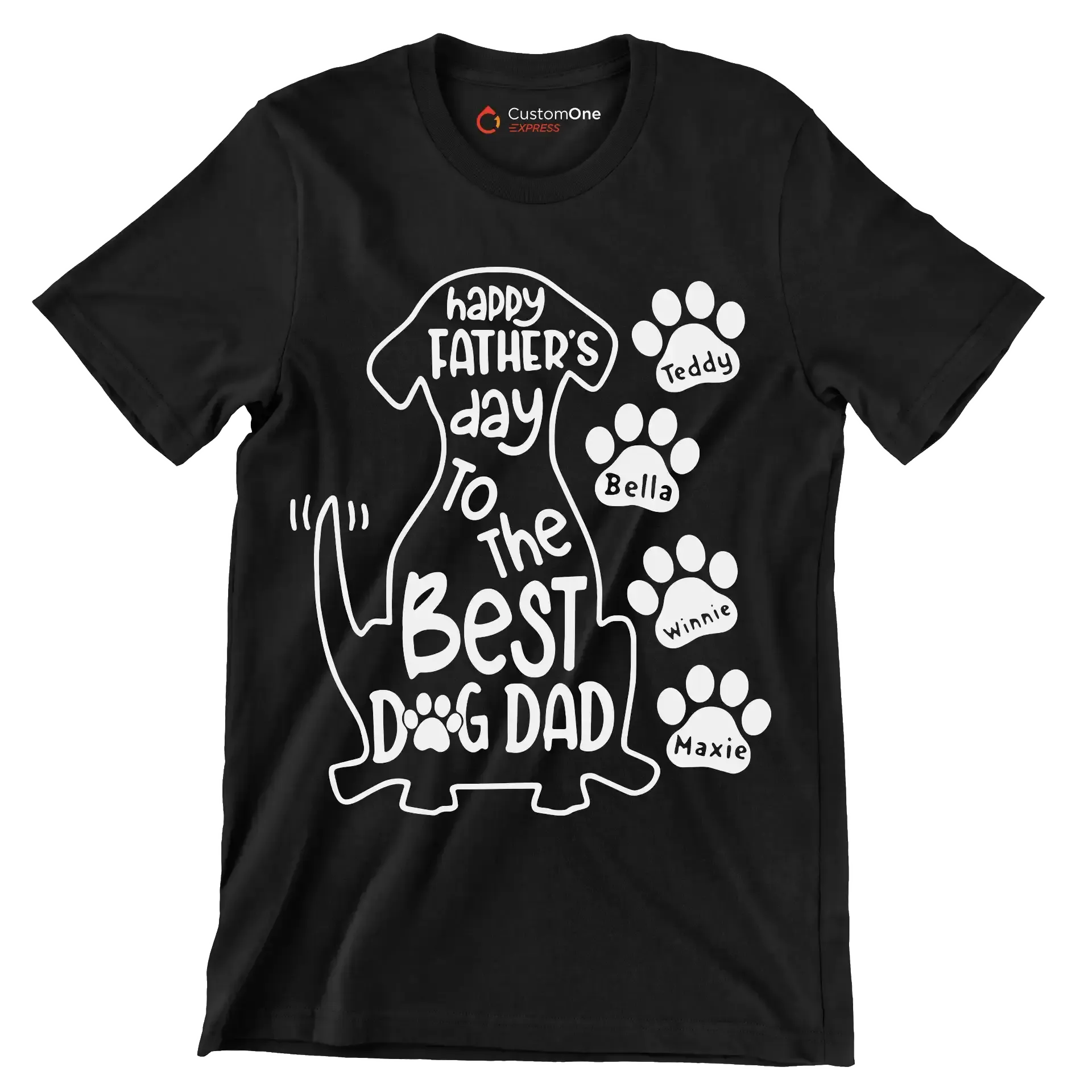 O-Fish-Ally best dad ever - T-Shirt